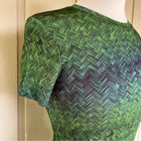 Kenzo Green Printed Top - Size M - Picture 6 of 10